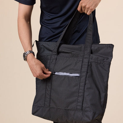 CAYL "Climb As You Love" - Grid Tote Bag - Black