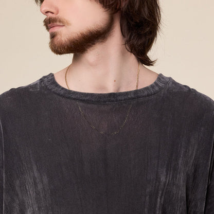 CCP - ST-AB107 Tulle Flocked T-Shirt - Grey