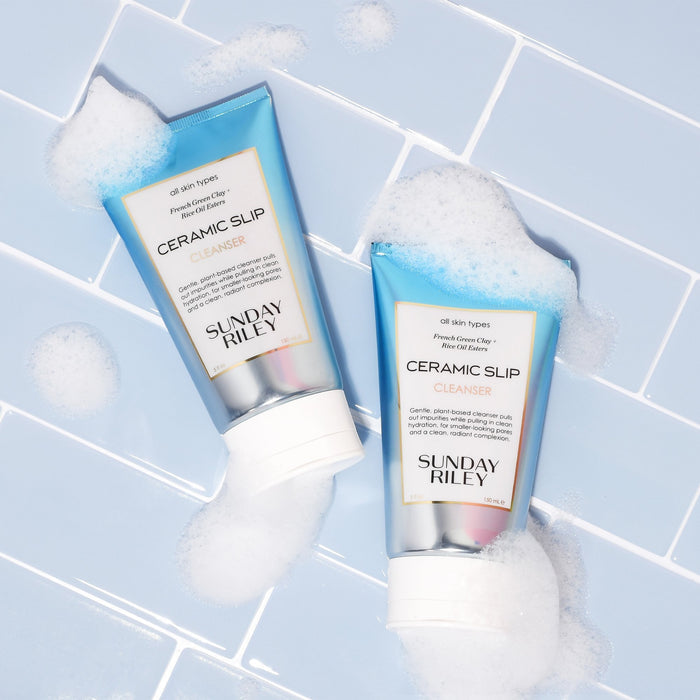 #seo : sunday riley ceramic slip gel nettoyant
