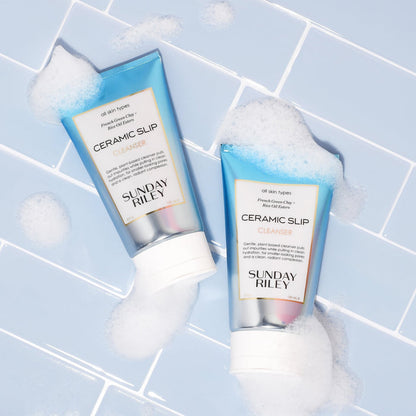 #seo : sunday riley ceramic slip gel nettoyant
