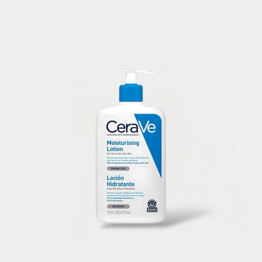 Cerave Daily Moisturizing Lotion - Dry to Very Dry skin (UK Version) لوشن الترطيب اليومي من سيرافي - للبشرة الجافة إلى الجافة جدًا - Princess Cosmetics Qatar
