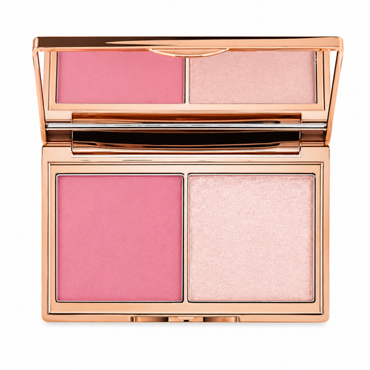 CHARLOTTE TILBURY- HOLLYWOOD BLUSH & GLOW GLIDE PALETTE- FAIR-MEDIUM
