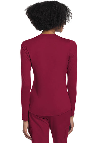 Cherokee Basics Long Sleeve Underscrub Knit Tee Shirt