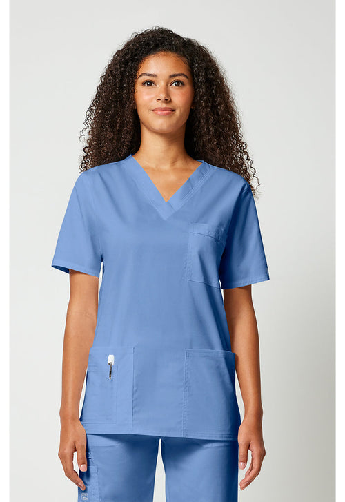 Cherokee Workwear Core Stretch Unisex V-Neck Scrub Top