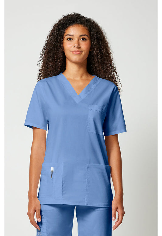 Cherokee Workwear Core Stretch Unisex V-Neck Scrub Top