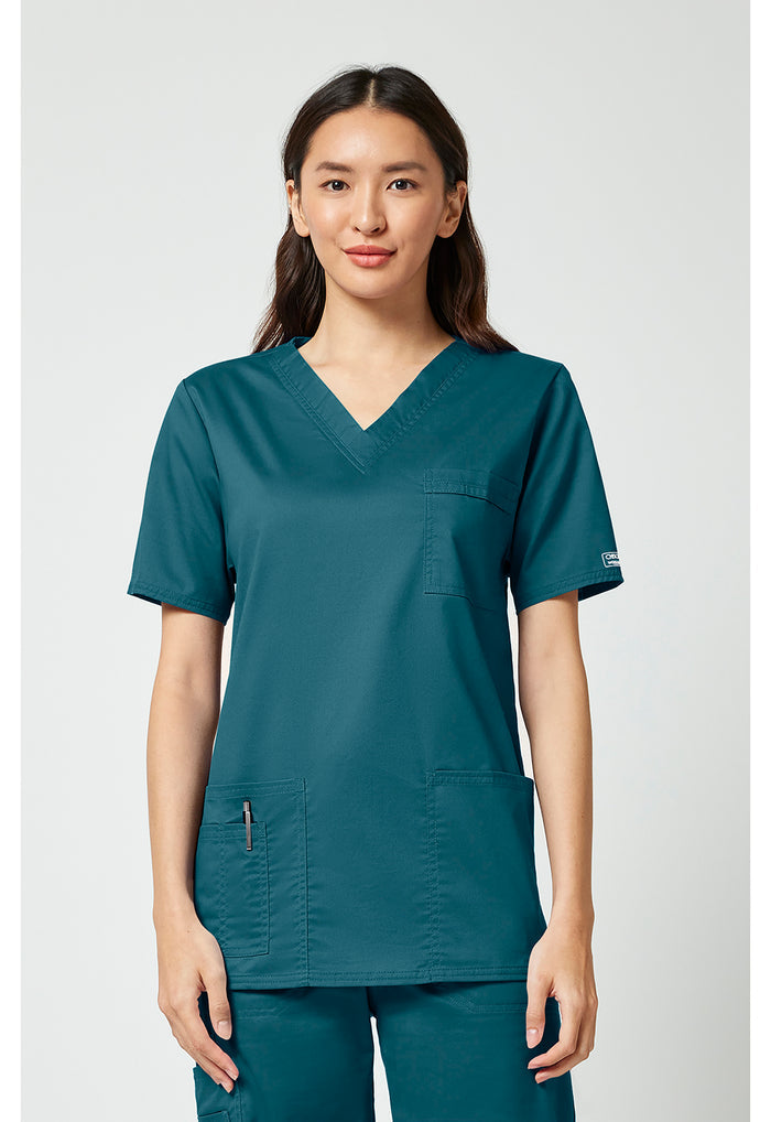 Cherokee Workwear Core Stretch Unisex V-Neck Scrub Top
