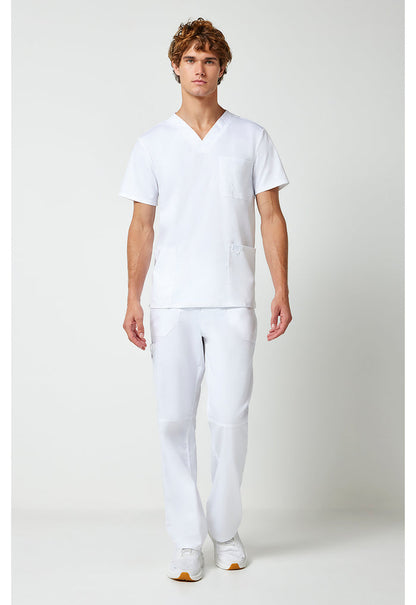 Cherokee Workwear Revolution Mens V-Neck Scrub Top