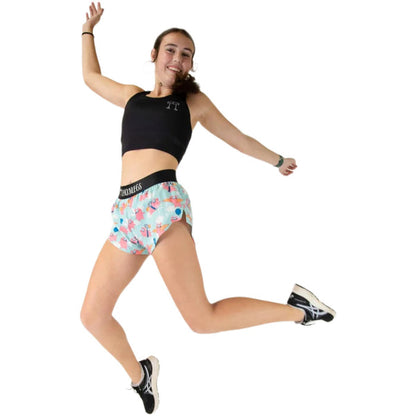 ChicknLegs Women's Flying Pigs Split Shorts 1.5"