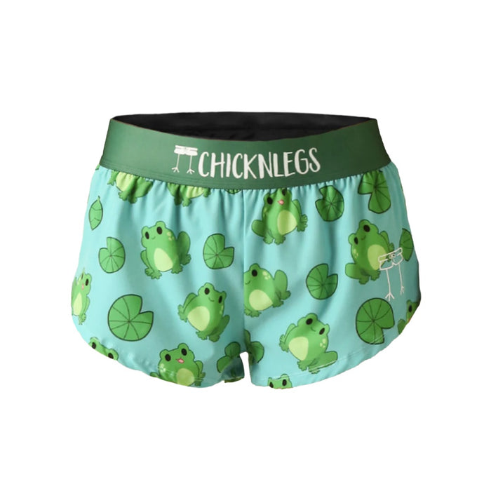 ChicknLegs Women's Froggies Split Shorts 1.5"