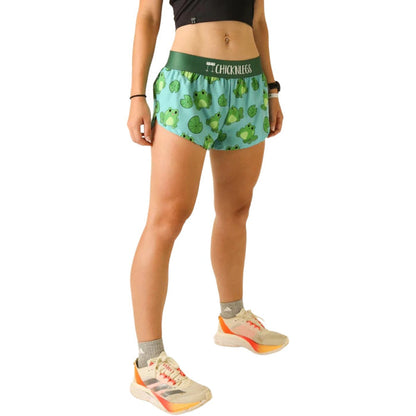 ChicknLegs Women's Froggies Split Shorts 1.5"