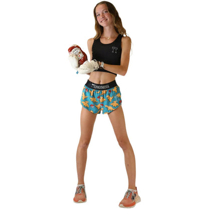 ChicknLegs Women's Nuggets Split Shorts 1.5"
