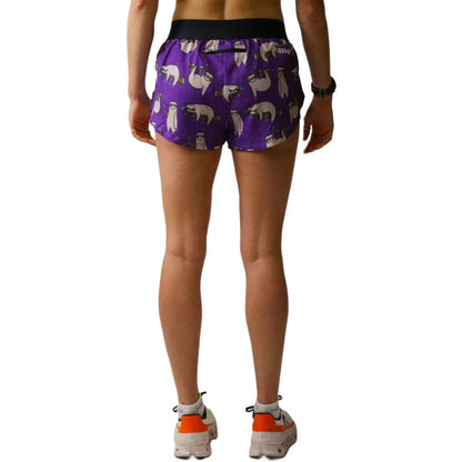 ChicknLegs Women's Sloths Split Shorts 1.5"