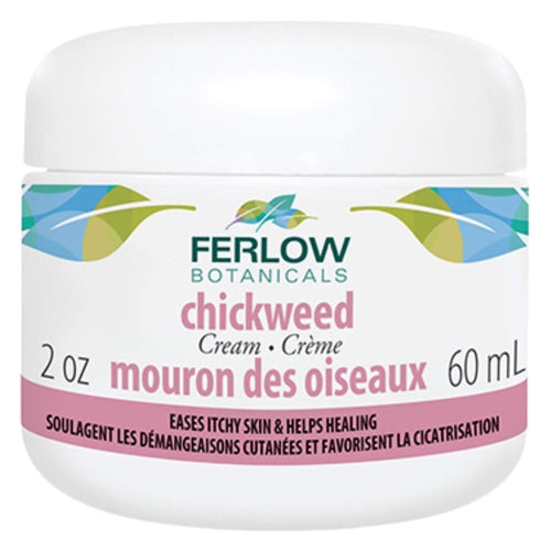 Tub of Ferlow Botanicals Chicweed Cream 60ml