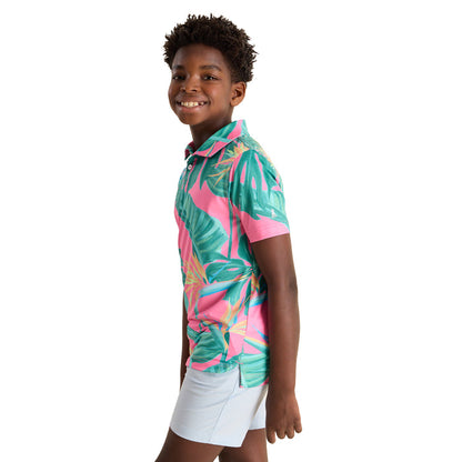 Chubbies Kid's Birds of Paradise Polo