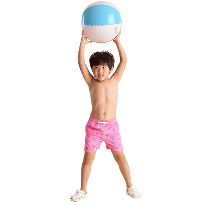 Chubbies Kids Dino Racers Toddler Swim Trunks