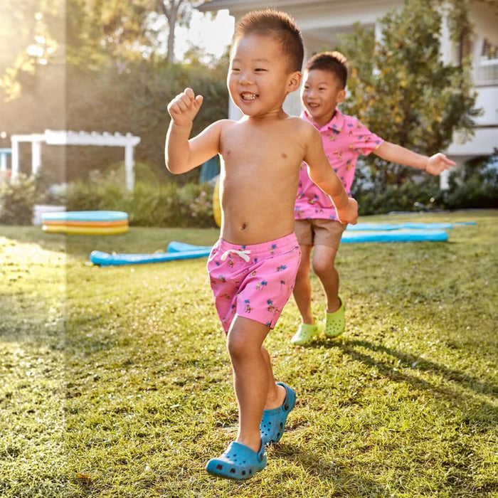 Chubbies Kids Dino Racers Toddler Swim Trunks