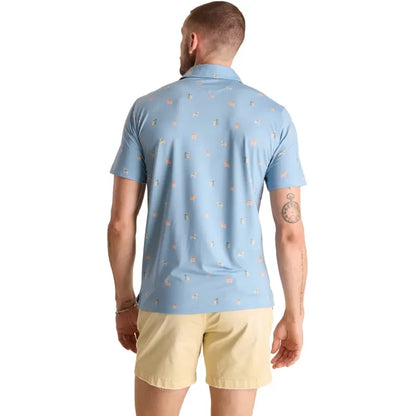 Chubbies Men's Barkin' Up Wrong Tree Performance Polo