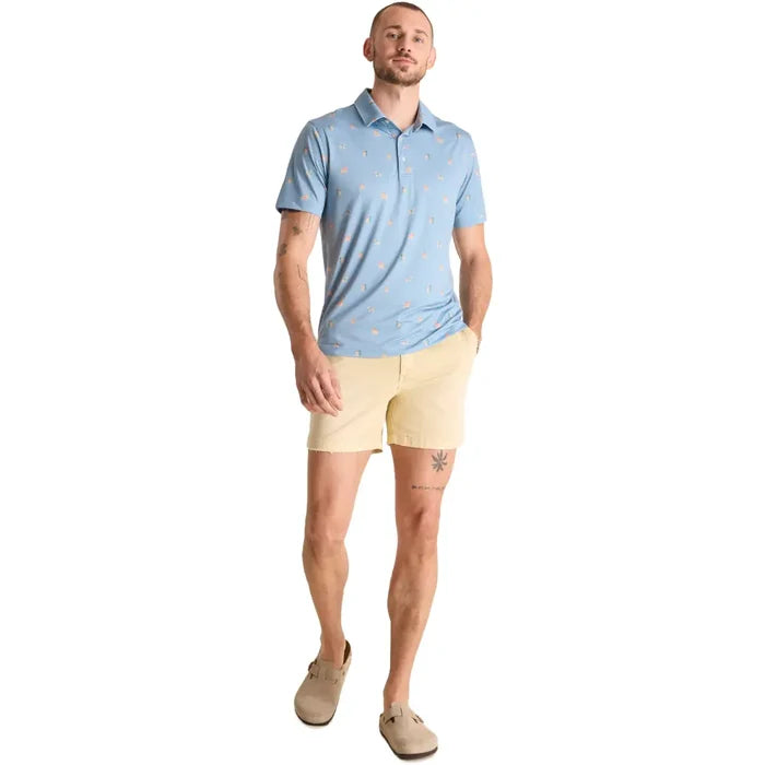 Chubbies Men's Barkin' Up Wrong Tree Performance Polo