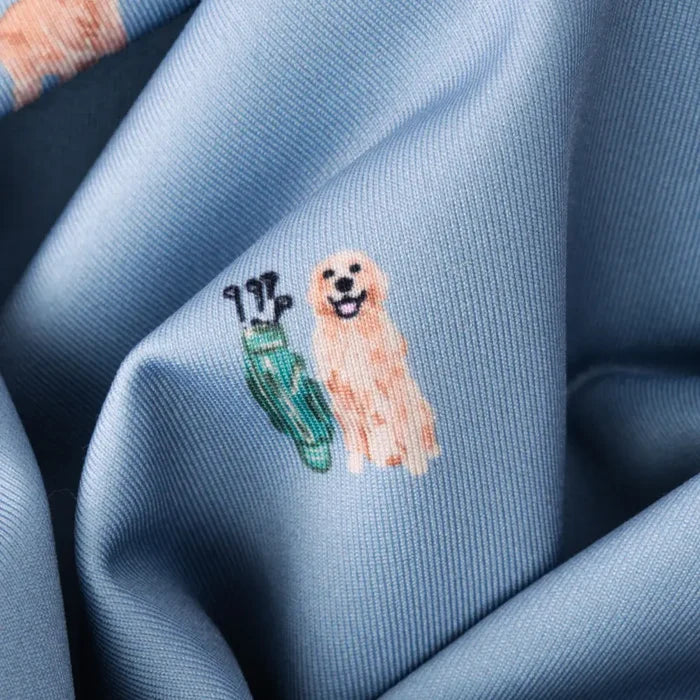 Chubbies Men's Barkin' Up Wrong Tree Performance Polo
