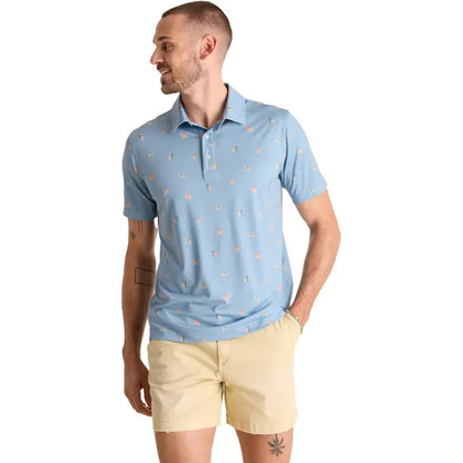 Chubbies Men's Barkin' Up Wrong Tree Performance Polo