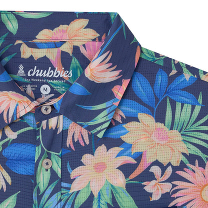 Chubbies Men's Big Bloomer Breezetech Button Up