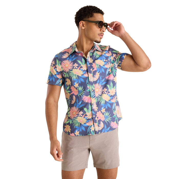 Chubbies Men's Big Bloomer Breezetech Button Up
