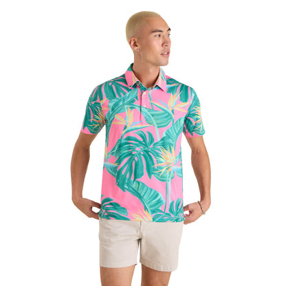 Chubbies Men's Birds of Paradise Polo