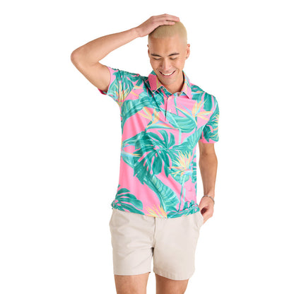 Chubbies Men's Birds of Paradise Polo