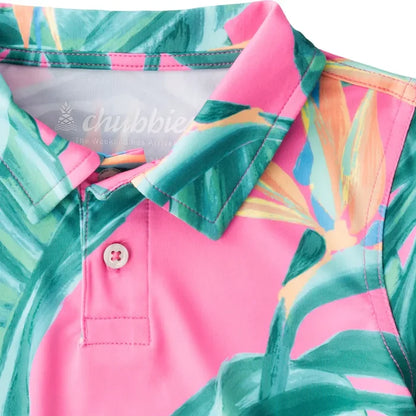 Chubbies The Lil Birds of Paradise Toddler Polo