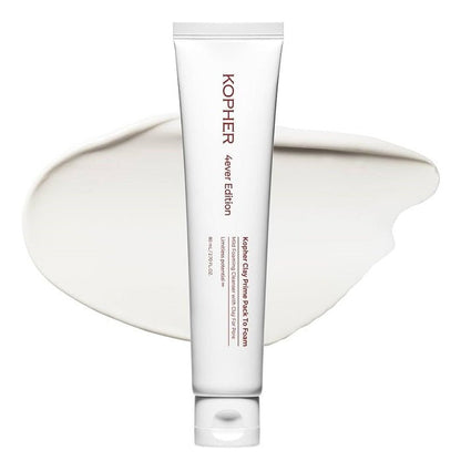 CLAY PRIME PACK TO FOAM - Curatare 2 In 1, Masca Si Spuma de Curatare - skinseen.ro