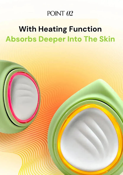 ClearDea pad skincare device with a warming function to support skincare absorption