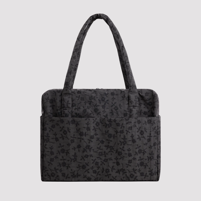 Charcoal Ditsy Floral