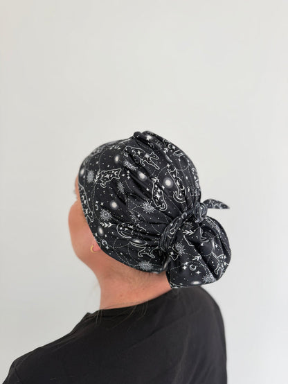 CloudCaps Scrub Cap | Celestial Cats