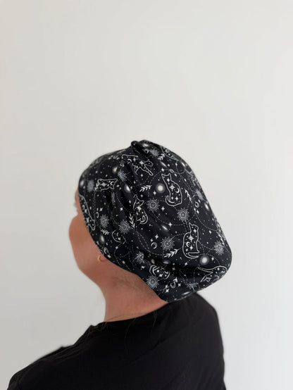 CloudCaps Scrub Cap | Celestial Cats
