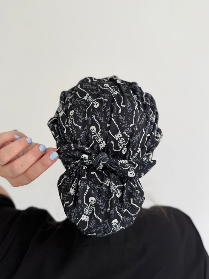 CloudCaps Scrub Cap | Dancing Bones