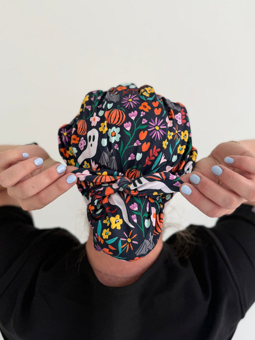 CloudCaps Scrub Cap | Ghost Garden