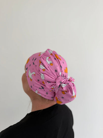 CloudCaps Scrub Cap | Halloween Goose