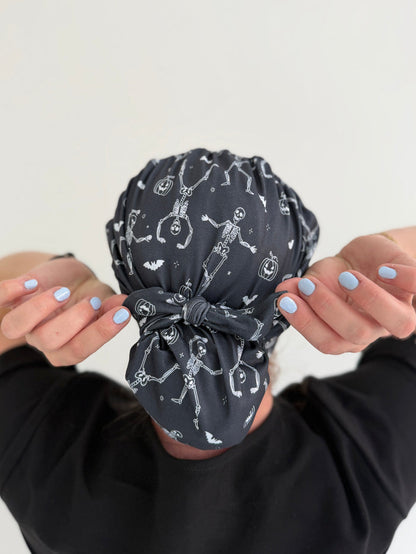 CloudCaps Scrub Cap | Hallows Eve Skeleton