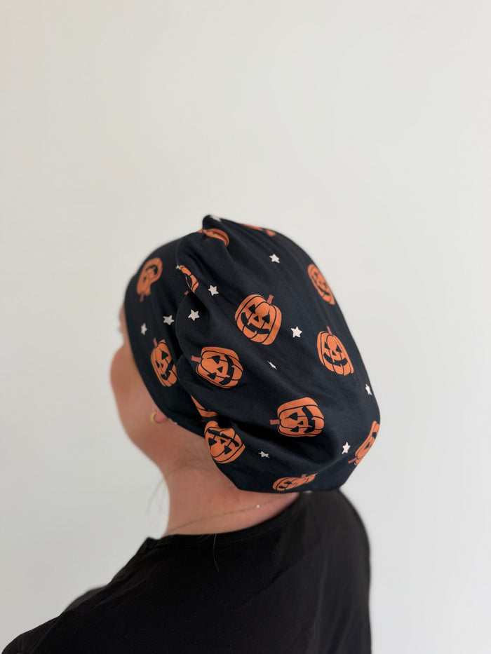 CloudCaps Scrub Cap | Jack O’ Lanterns