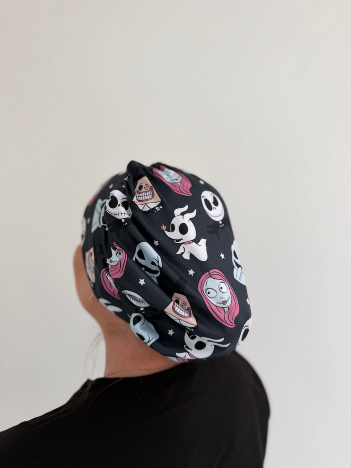 CloudCaps Scrub Cap | Jack Skellington