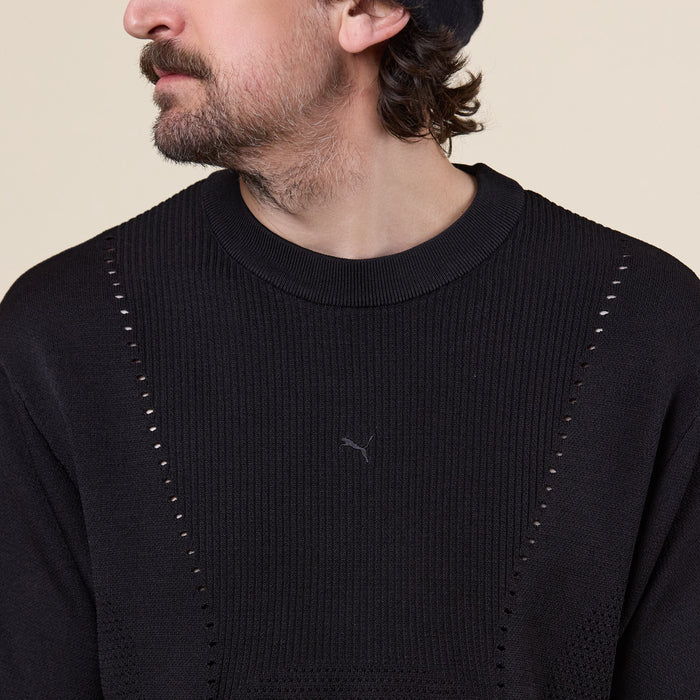 Puma - CLRT Knitted T-Shirt - Puma Black