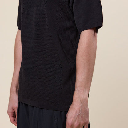 Puma - CLRT Knitted T-Shirt - Puma Black