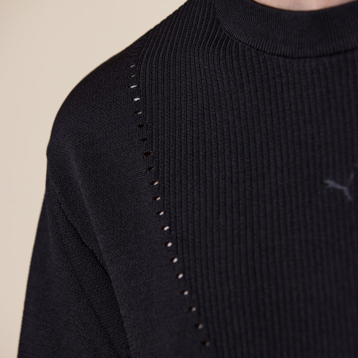 Puma - CLRT Knitted T-Shirt - Puma Black
