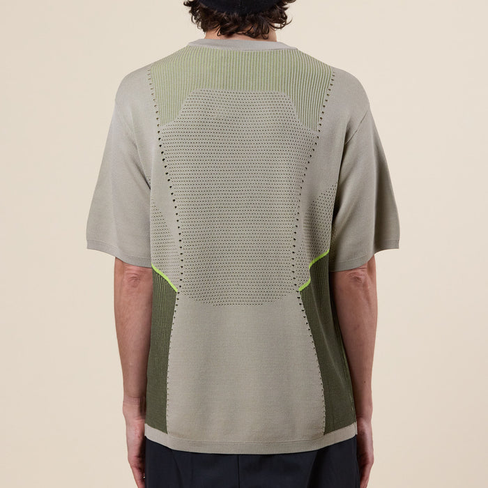 Puma - CLRT Knitted T-Shirt - Pebble Grey