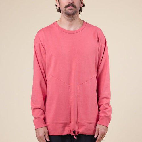 CMF Comfy Outdoor Garment - Heavy Cotton "Slow Dry" 2 Pocket T-Shirt - Salmon Pink