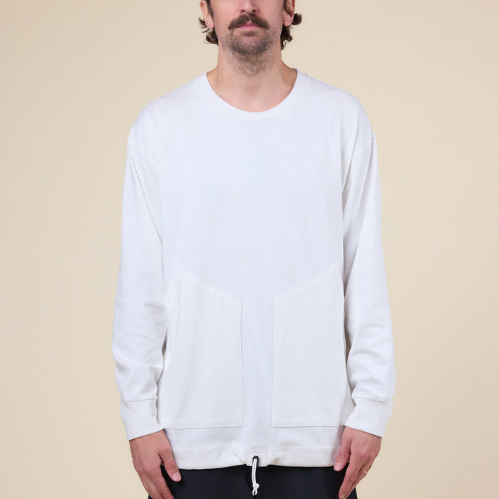 CMF Comfy Outdoor Garment - Heavy Cotton "Slow Dry" 2 Pocket T-Shirt - White