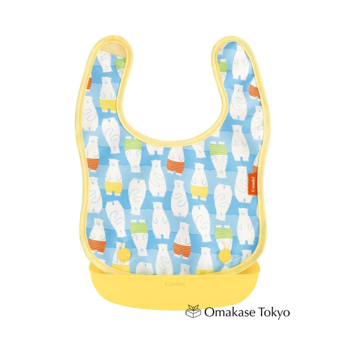 Combi Easy Clean Baby Apron - Polar Bear