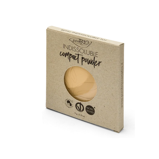 COMPACT POWDER INDISSOLUBLE n. T01 REFILL - Yellow