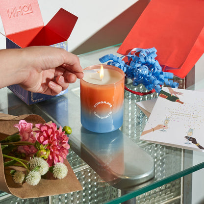 Lohn-CONGRATS Candle - Grapefruit & Neroli-Home-LOHNCongratsLifestyleGiftSquare-The Detox Market |