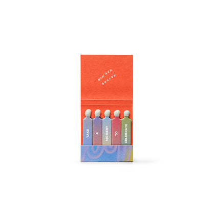 Lohn-CONGRATS Candle - Grapefruit & Neroli-Home-LOHN_Matches_Congrats_Open-The Detox Market |